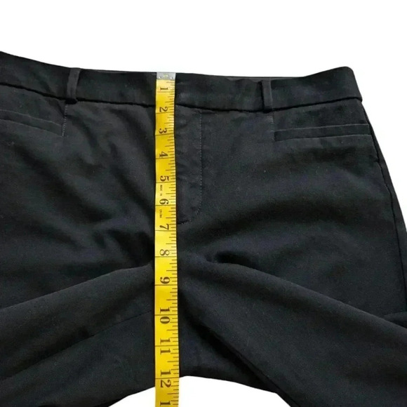 Banana Republic Skinny Sloan Pant Black Mid Rise  Classic Fit Women's size 10 - Picture 11 of 12